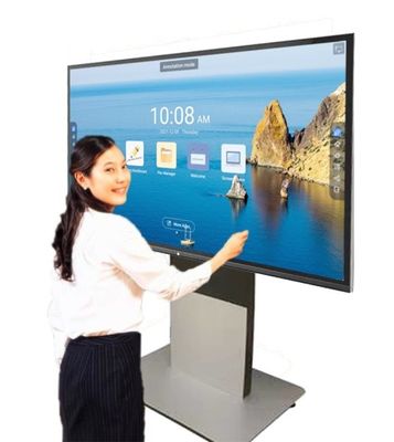 Portable IPS Capacitive Touchscreen LCD 4K PCAP Smart Board Flat Panel