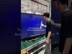 कॉन्फ़्रेंस के लिए IR स्मार्ट बोर्ड LCD टचस्क्रीन Android 11.0 OS 13MP कैमरा
